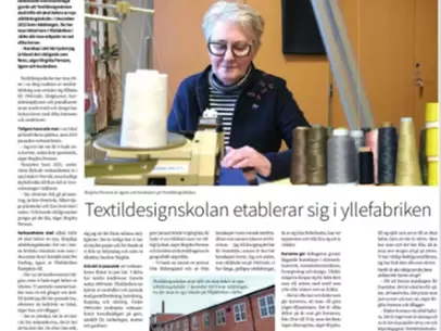 I Din Lokaltidning: En återkomst till Gästriklands textila rötter