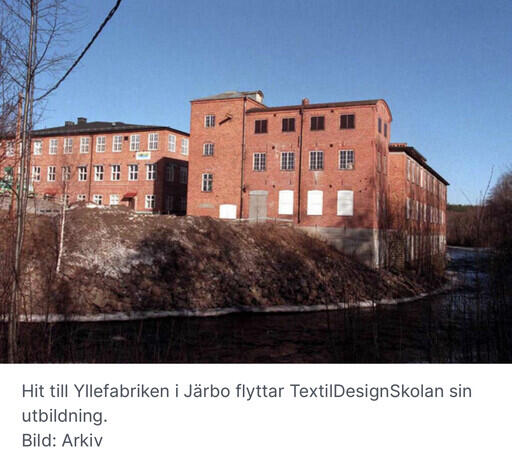 Yllefabriken i Järbo, Arkiv Gefle Dagblad